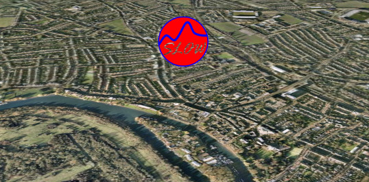 Twickenham (Google Earth image)