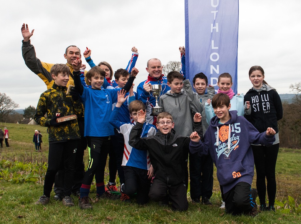 Esher Scouts celebrating their win in the Southern Navigators Saturday Series 2015-16.