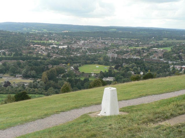 Box Hill view, CC-BY-SA Chris Downer