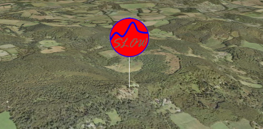 Surrey Hills (Google Earth Image)