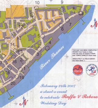 Wapping Map