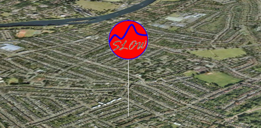 Kingston (Google Earth image)